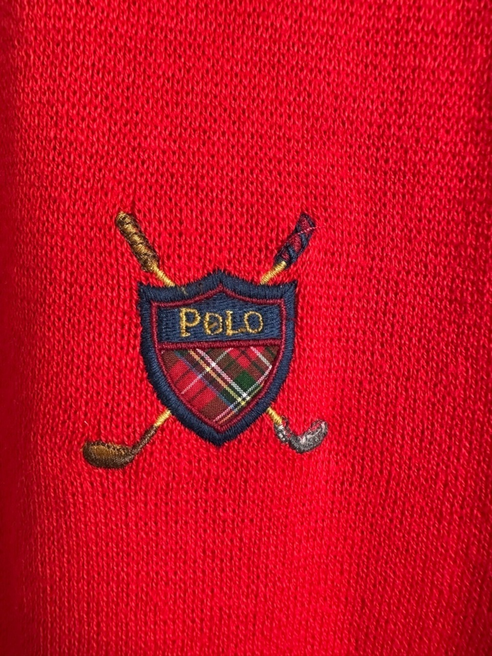 Polo by Ralph Lauren V-Neck Sweater Golf Vest Size Small - Picture 3 of 6